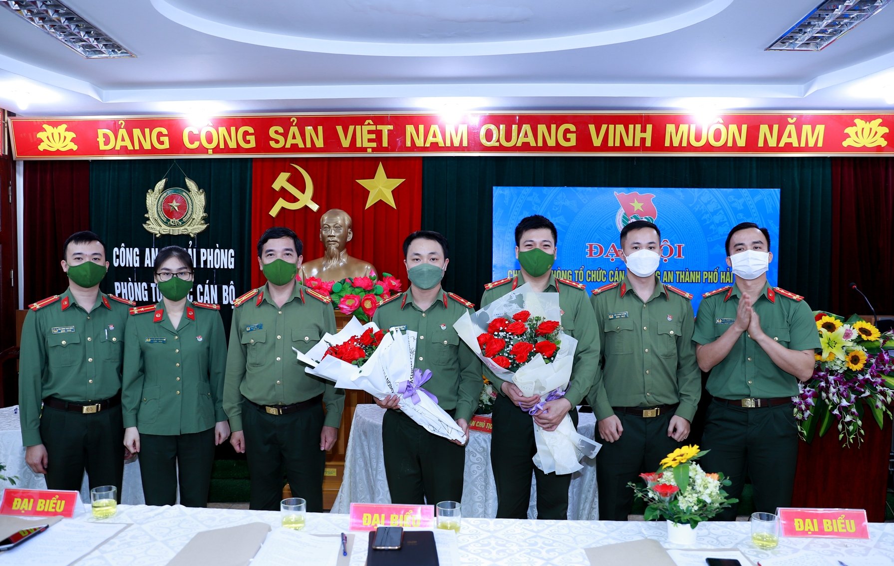 Chi đoàn Phòng Tổ chức cán bộ - CATP tổ chức Đại hội Chi đoàn, nhiệm kỳ 2022 - 2024